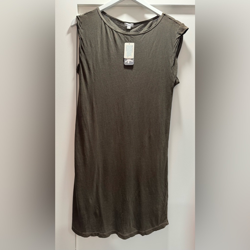 NWT Splendid  Vivy Mini Dress | Washed Olive Green | | sleeveless | XS